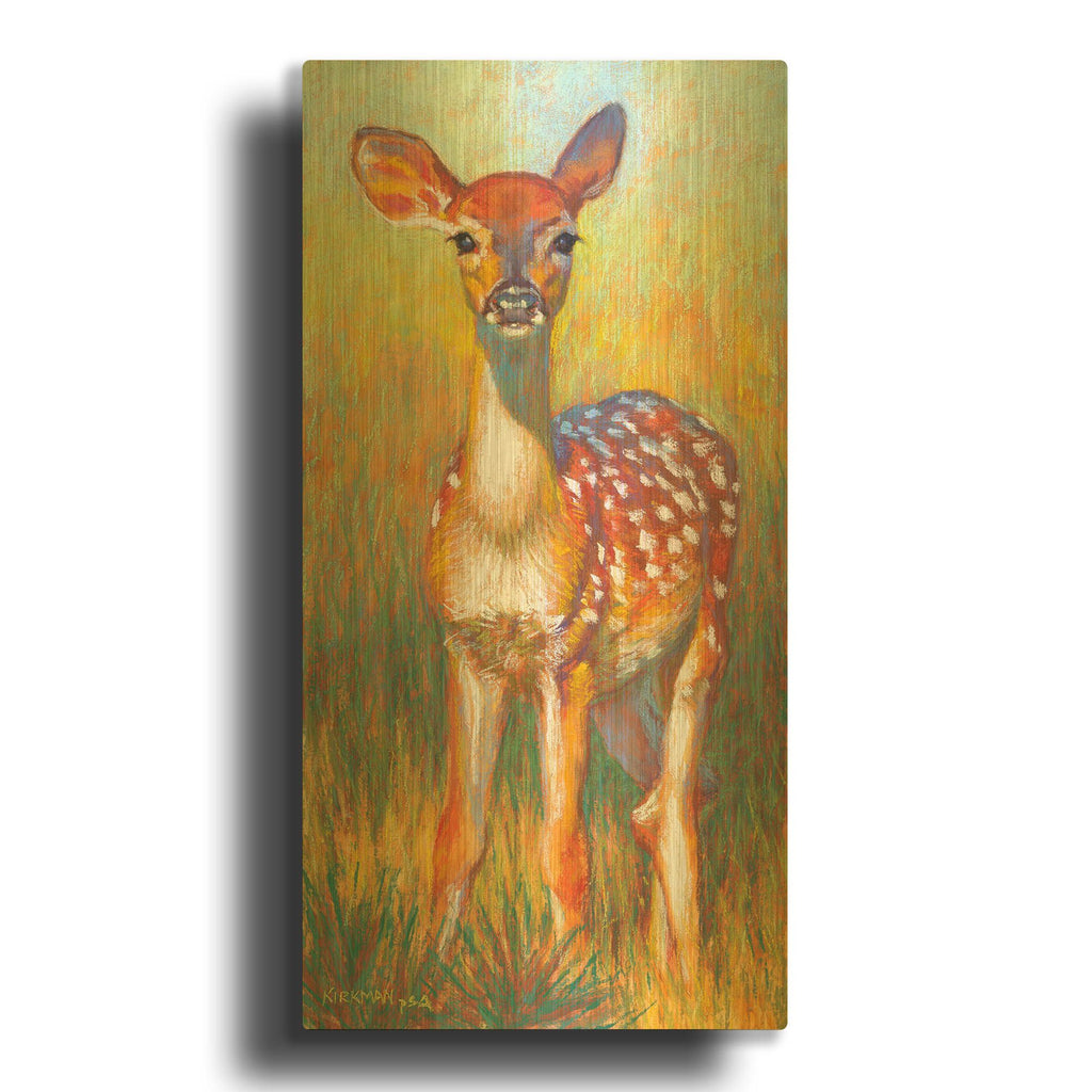 'Windsong' By Rita Kirkman Gold Metal Wall Art