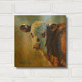 'Spot' By Rita Kirkman Gold Metal Wall Art