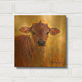 'Butterscotch' By Rita Kirkman Gold Metal Wall Art