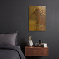 'In Mama' By Rita Kirkman Gold Metal Wall Art