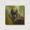 'Jester' By Rita Kirkman Gold Metal Wall Art