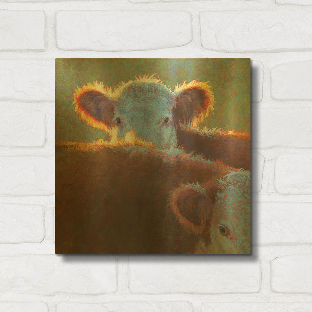 'Paak-A-Moo' By Rita Kirkman Gold Metal Wall Art