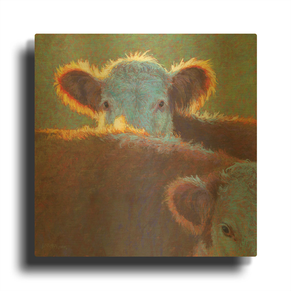 'Paak-A-Moo' By Rita Kirkman Gold Metal Wall Art