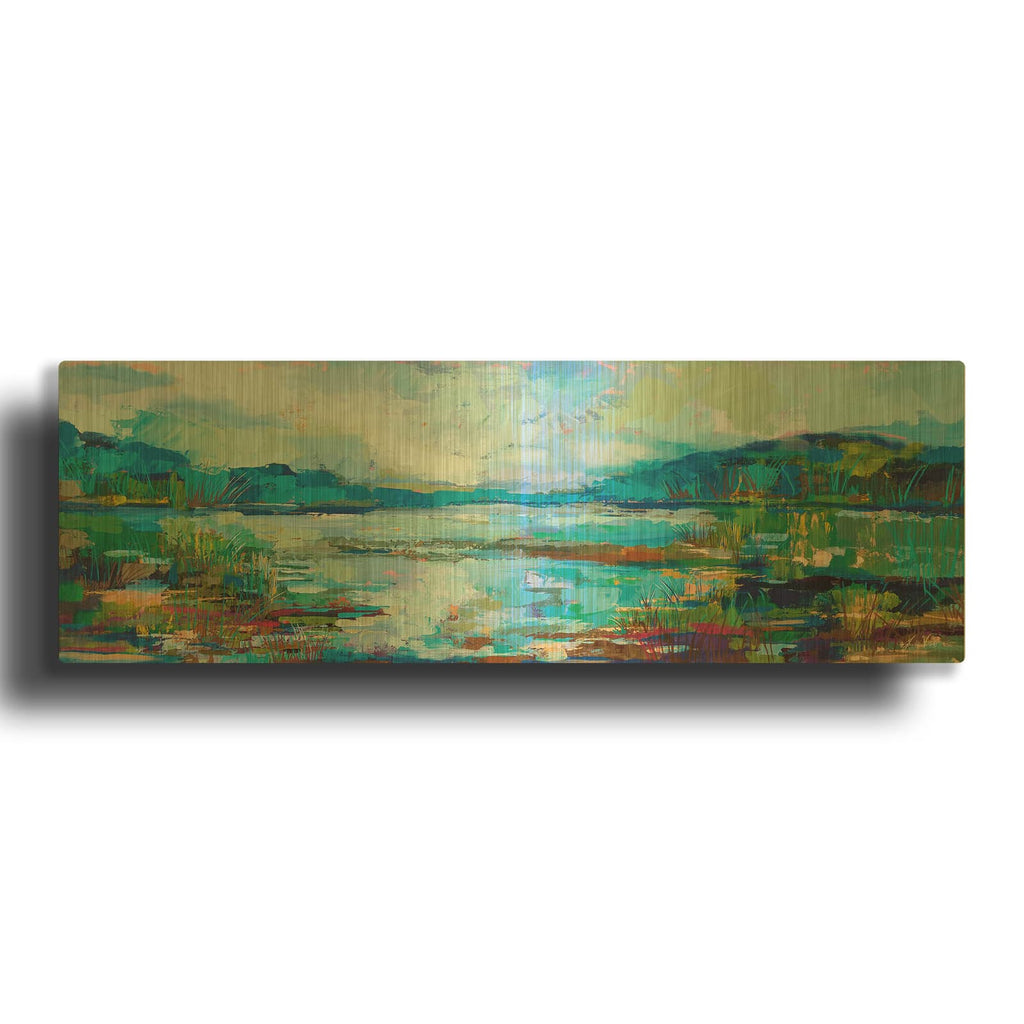 'Light Of Day' By Jeanette Vertentes Gold Metal Wall Art