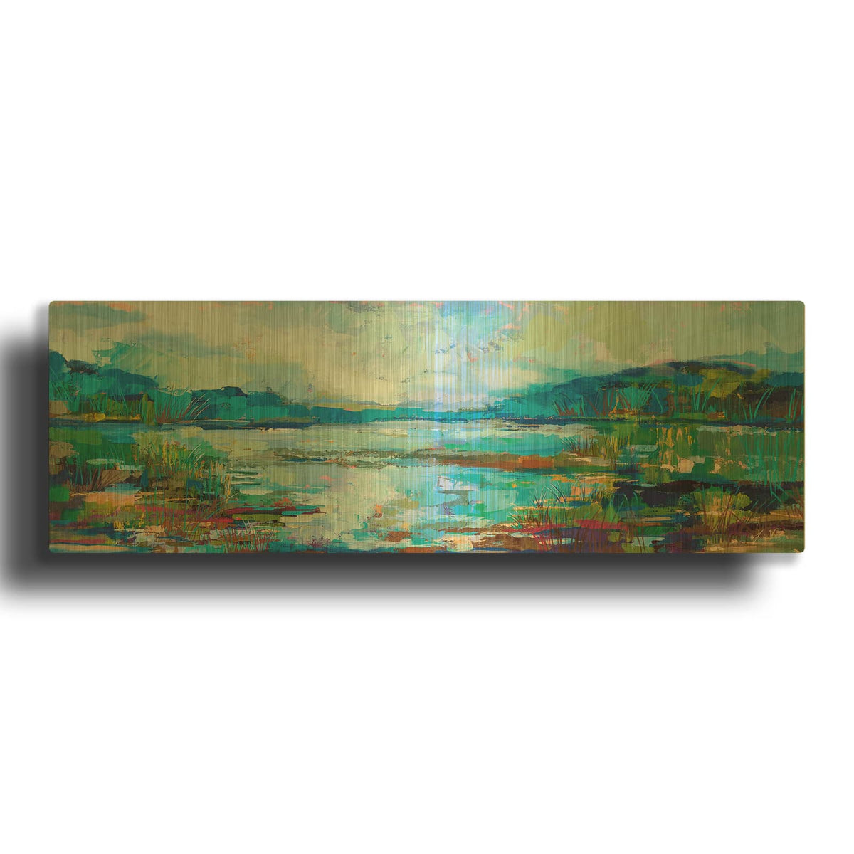 'Light Of Day' By Jeanette Vertentes Gold Metal Wall Art