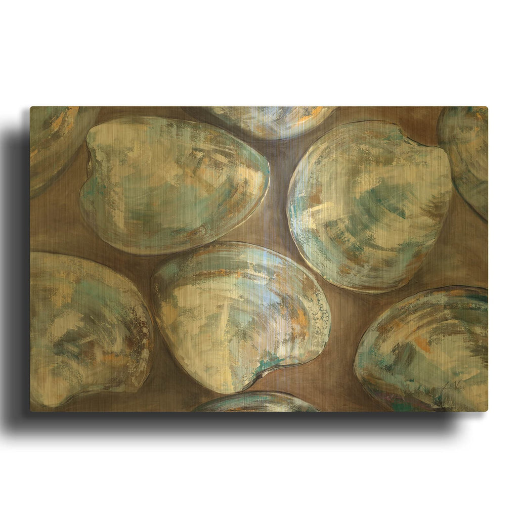 'Summer Fun' By Jeanette Vertentes Gold Metal Wall Art