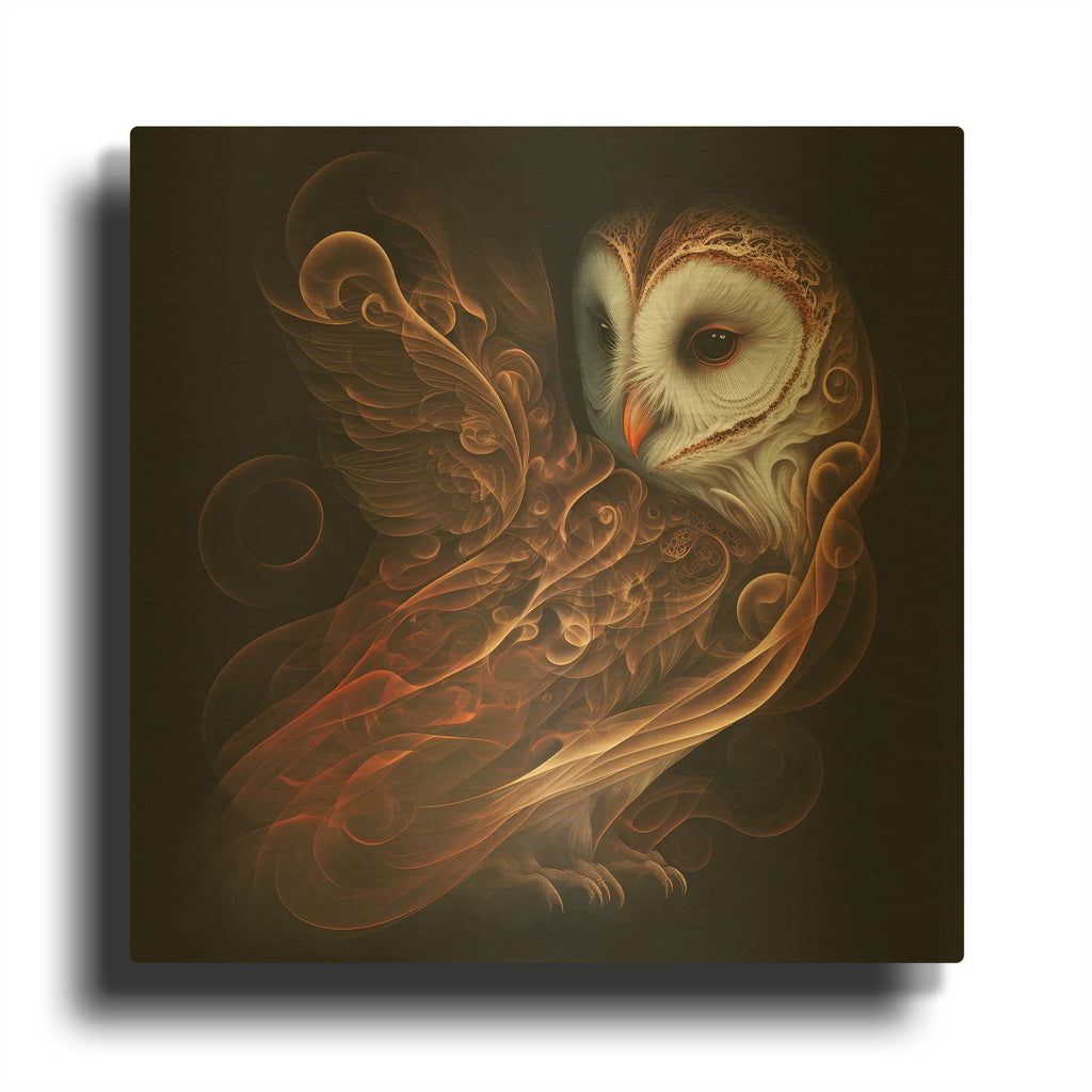 'Sova' By The Golden Valley Gold Metal Wall Art