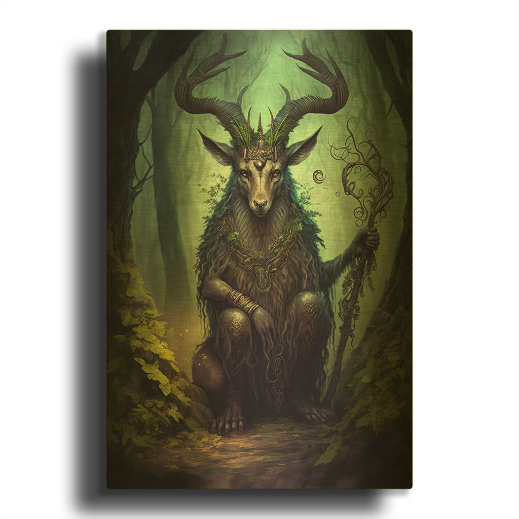 'Areg' By The Golden Valley Gold Metal Wall Art