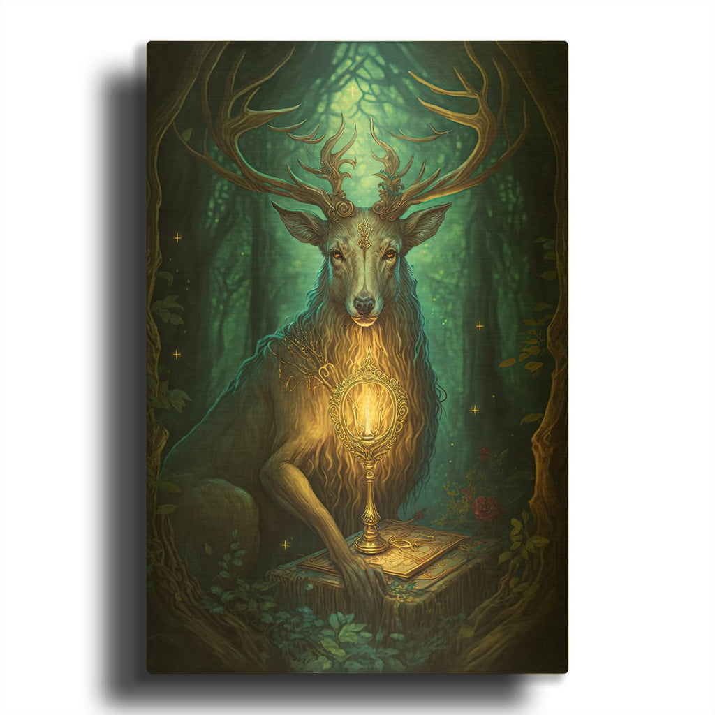 'Tapio' By The Golden Valley Gold Metal Wall Art