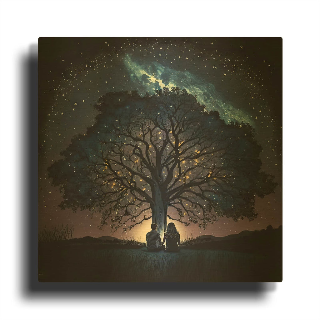 'Fire Flies' By The Golden Valley Gold Metal Wall Art