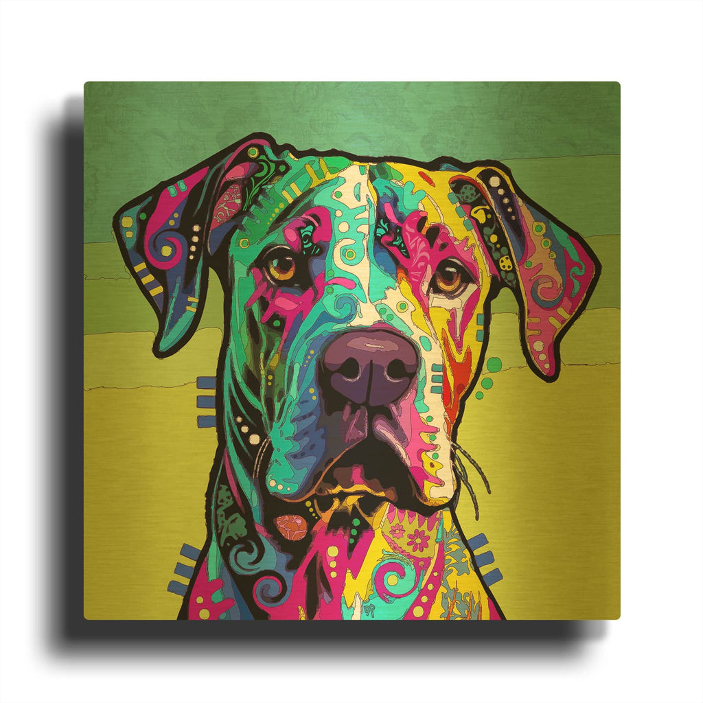 'Magna' By Dean Russo Gold Metal Wall Art