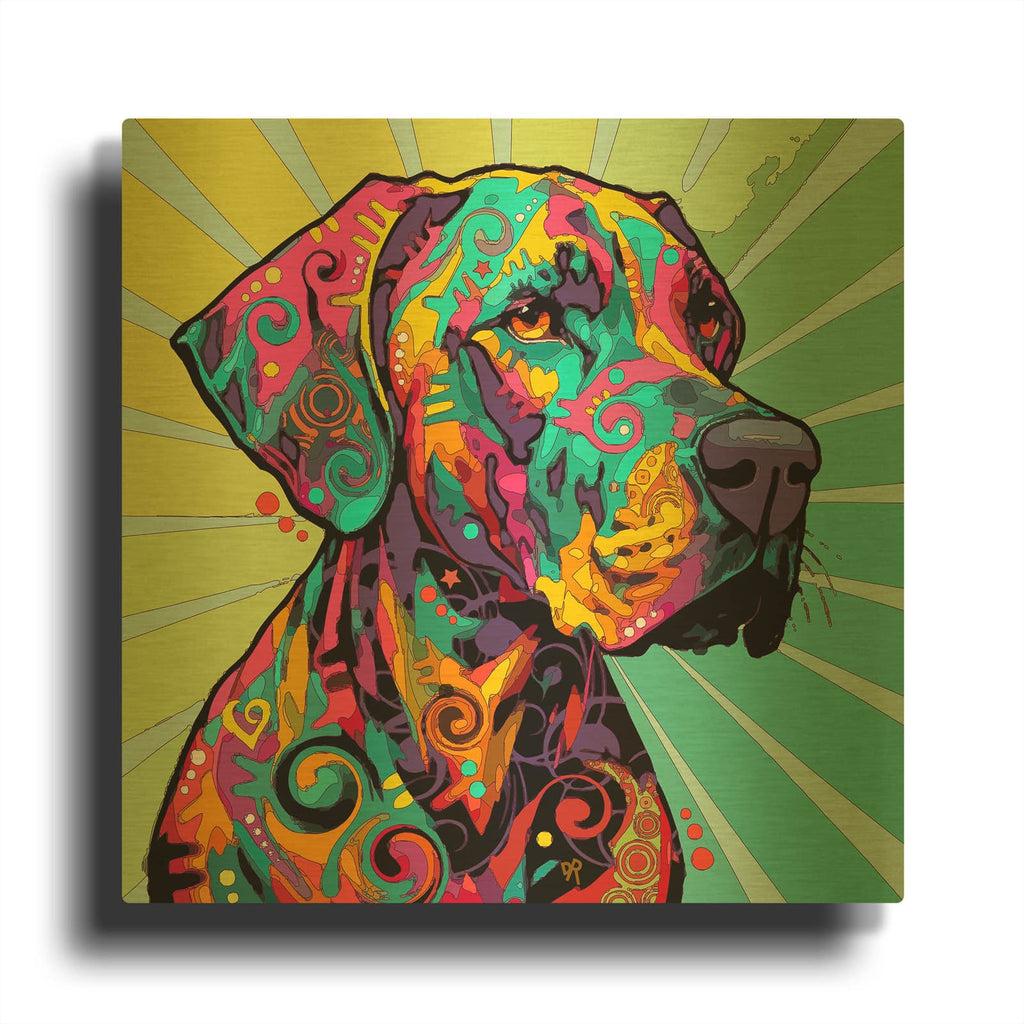 'The Star Of The Show' By Dean Russo Gold Metal Wall Art