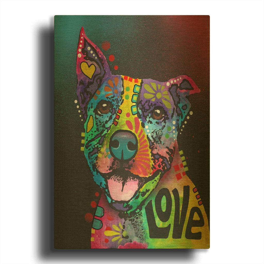 'I Have Many Kisses For You' By Dean Russo Gold Metal Wall Art