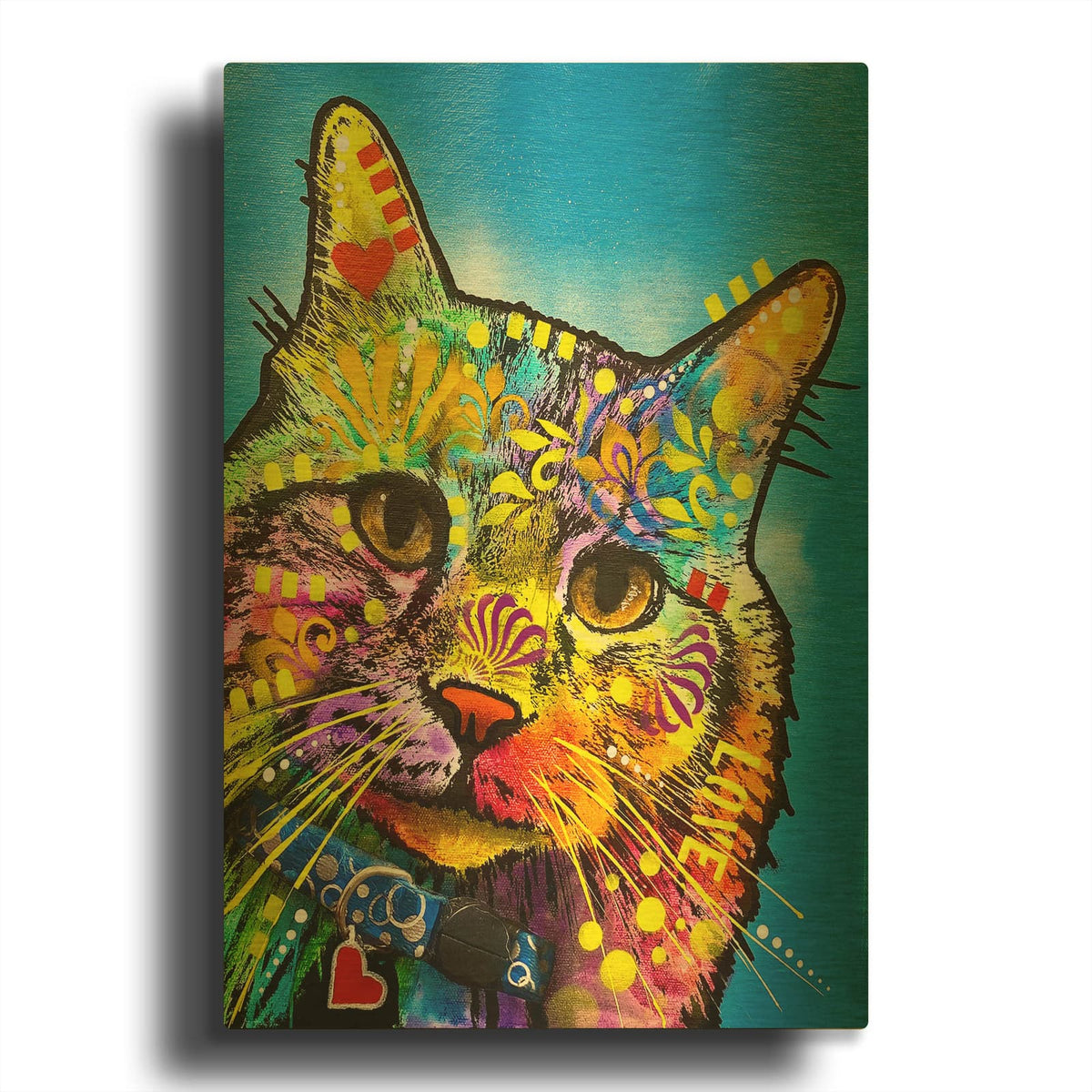 'Thank You For Leading This Pride' By Dean Russo Gold Metal Wall Art