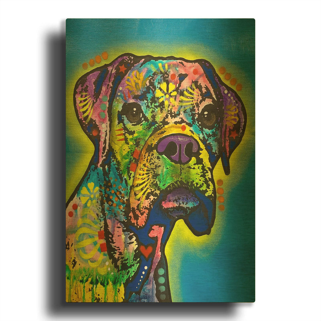 'We Have Fun' By Dean Russo Gold Metal Wall Art