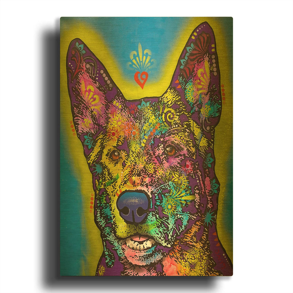 'Astro' By Dean Russo Gold Metal Wall Art