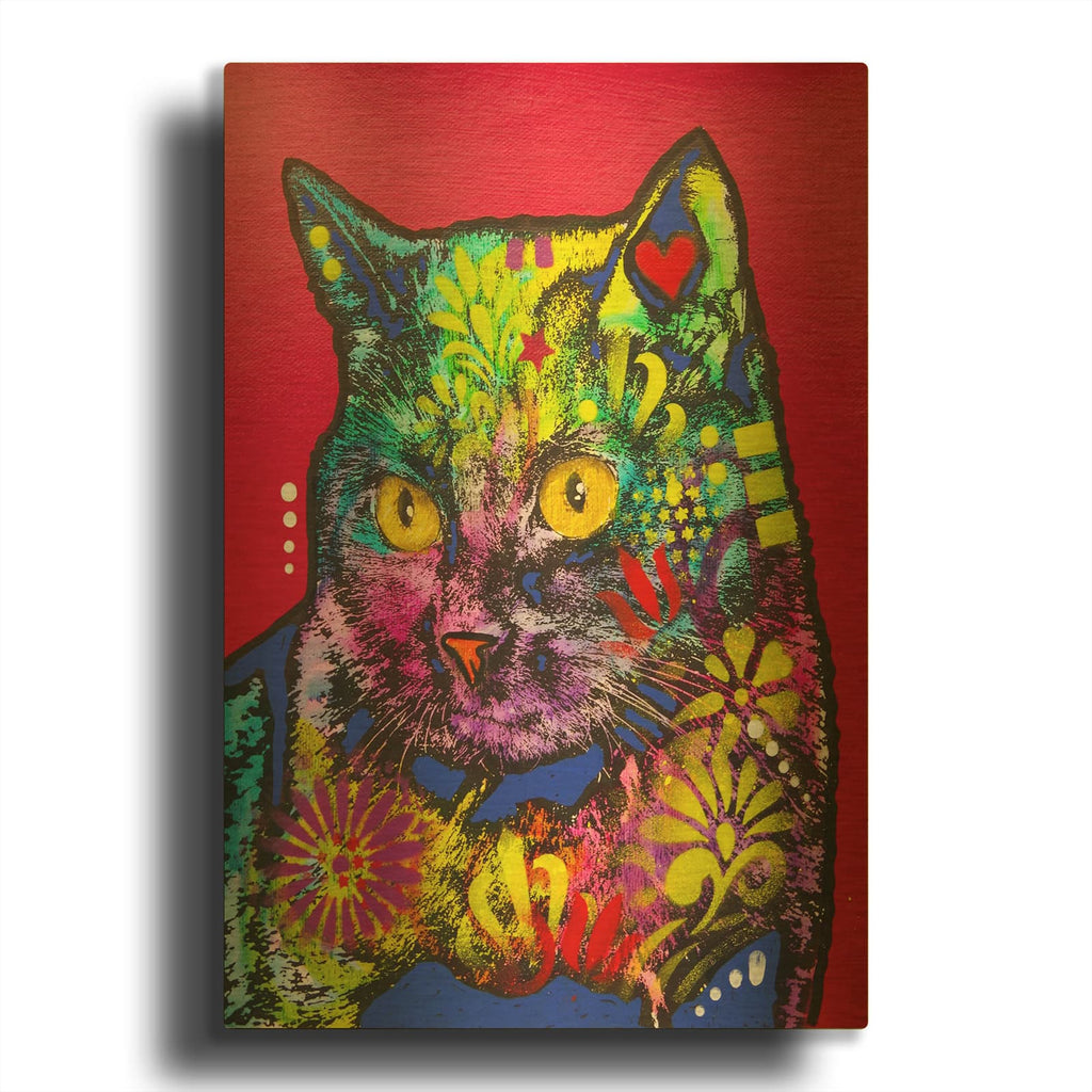 'Kit' By Dean Russo Gold Metal Wall Art