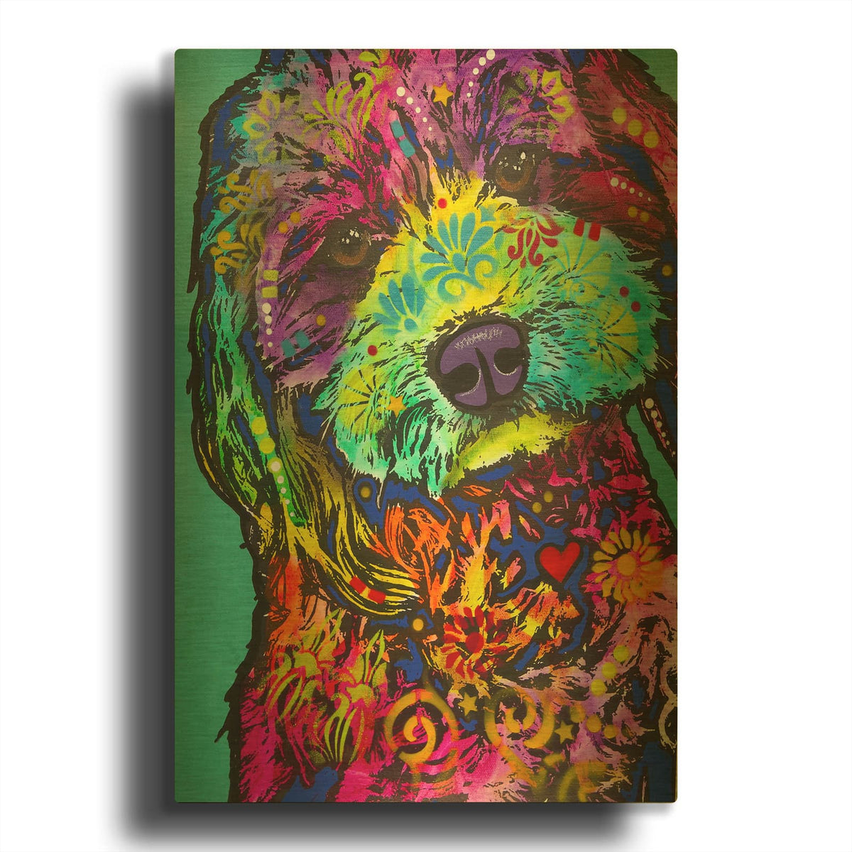 'Love It' By Dean Russo Gold Metal Wall Art