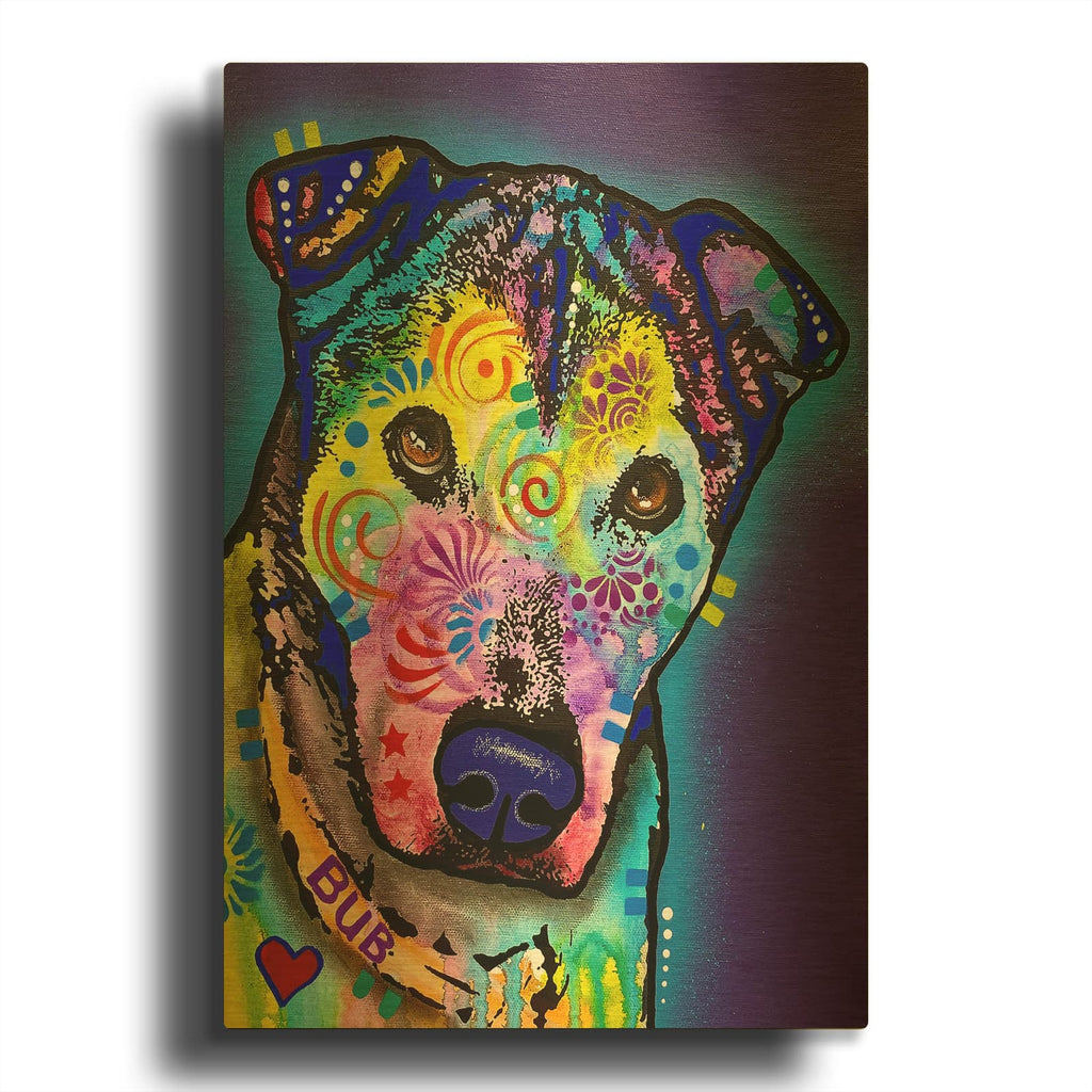 'Stand' By Dean Russo Gold Metal Wall Art