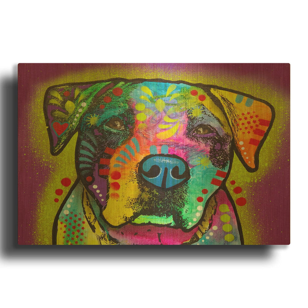 'Tatter' By Dean Russo Gold Metal Wall Art