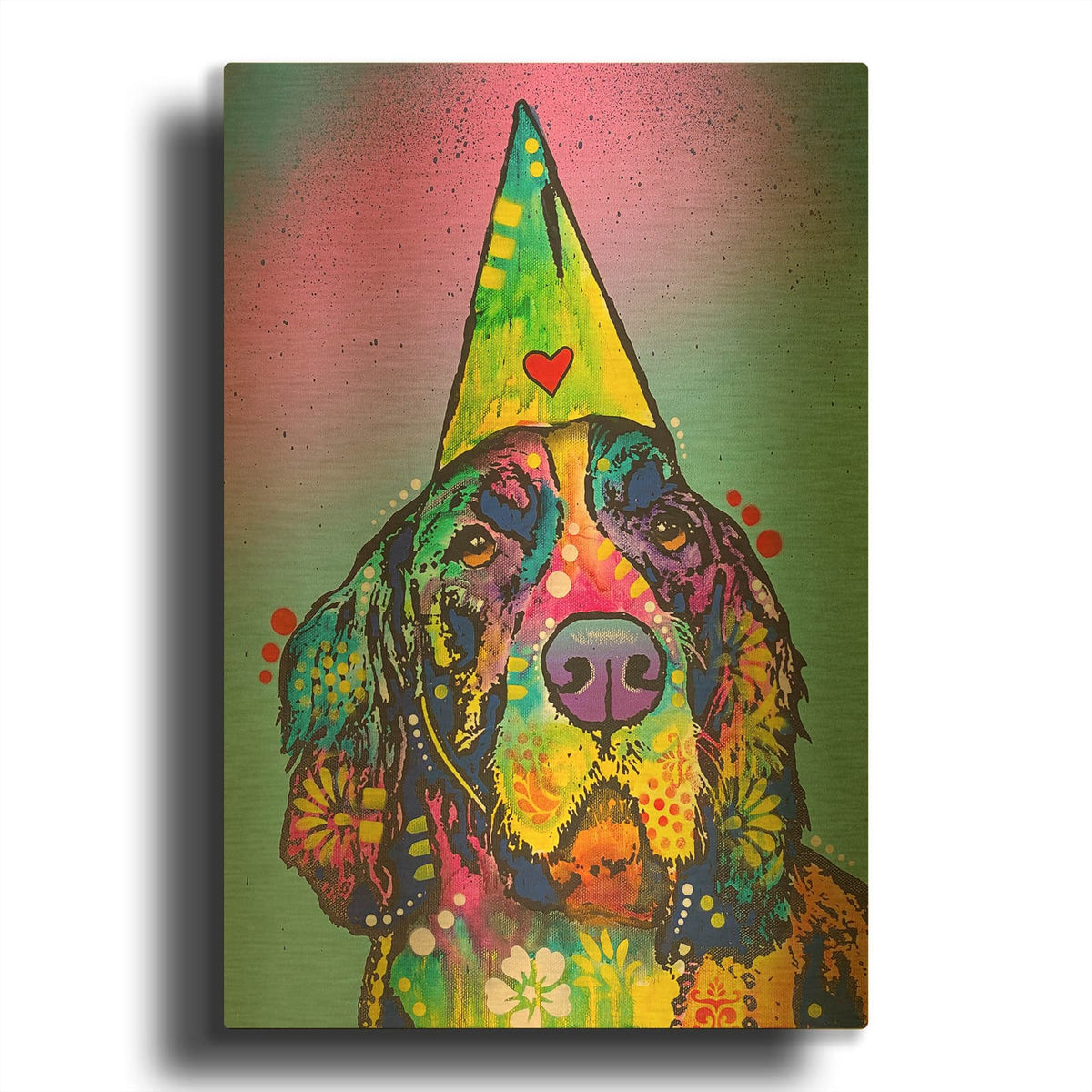 'Its My Party' By Dean Russo Gold Metal Wall Art
