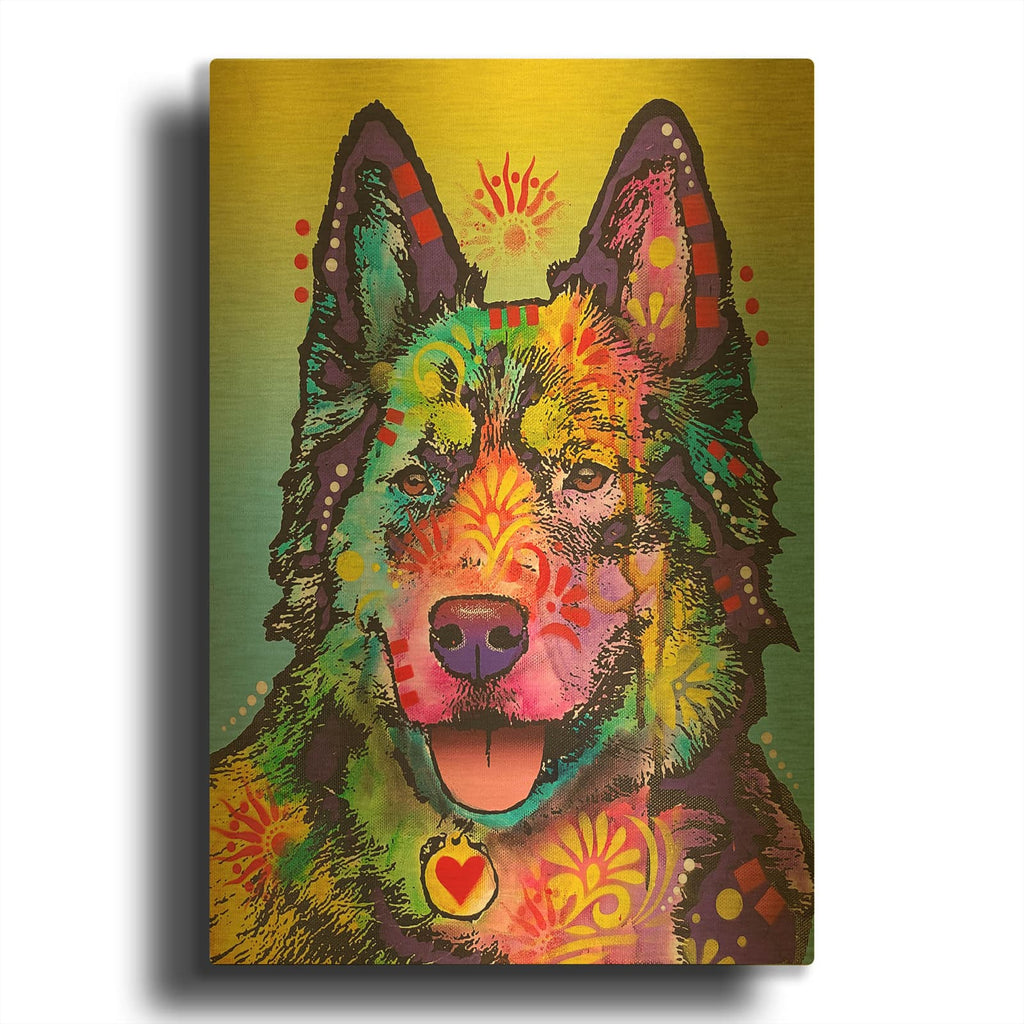 'Still Love' By Dean Russo Gold Metal Wall Art