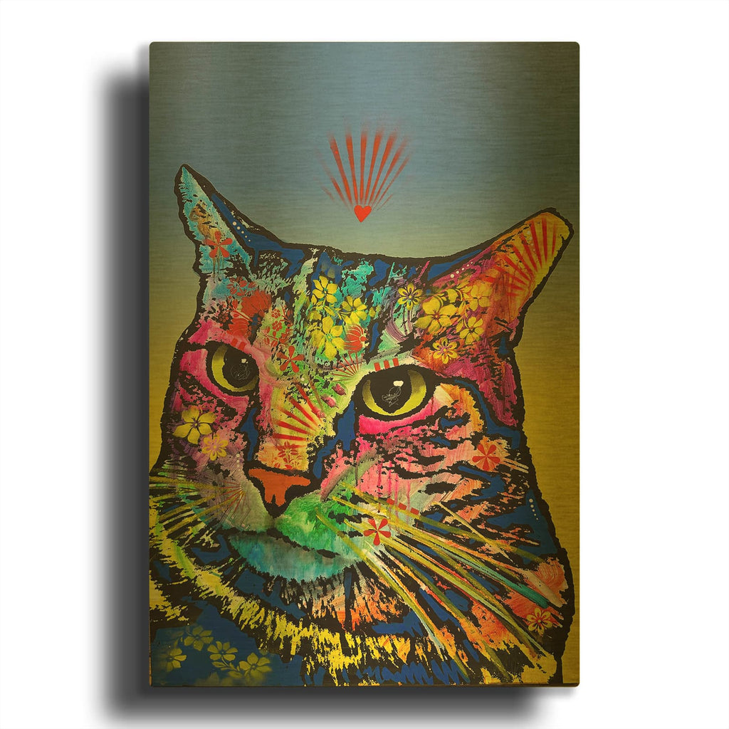 'Bing' By Dean Russo Gold Metal Wall Art