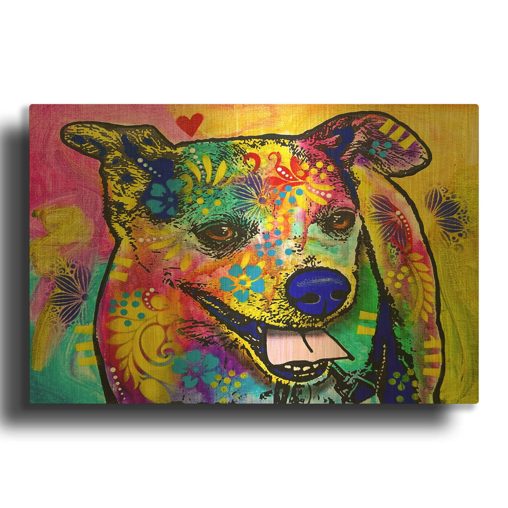 'Flowing' By Dean Russo Gold Metal Wall Art