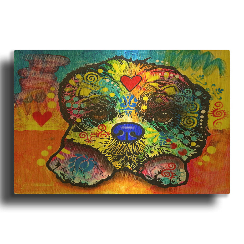 'Lazy' By Dean Russo Gold Metal Wall Art