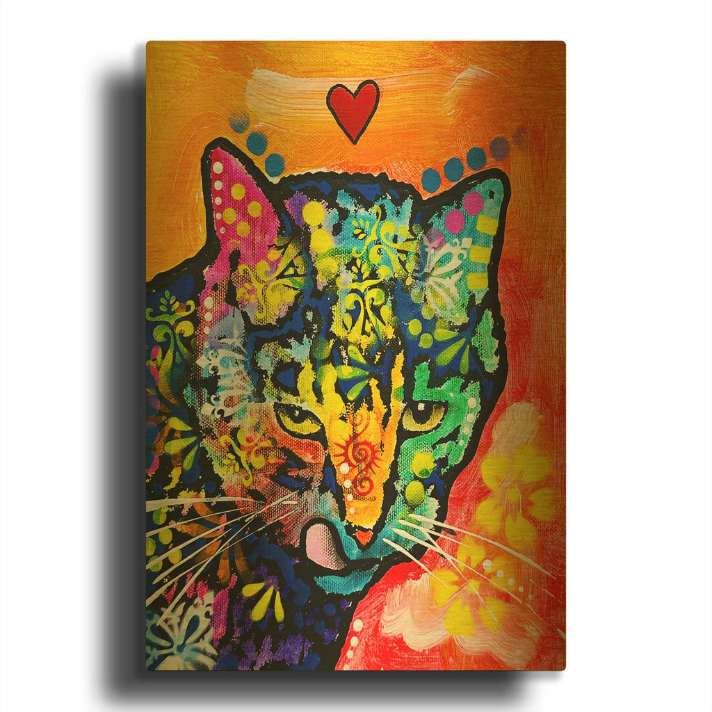 'The Love' By Dean Russo Gold Metal Wall Art