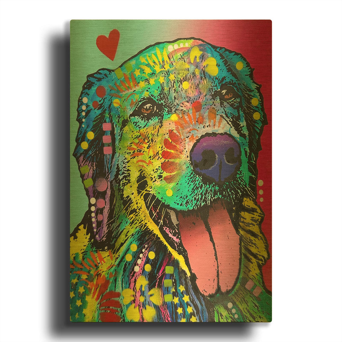 'Cast' By Dean Russo Gold Metal Wall Art