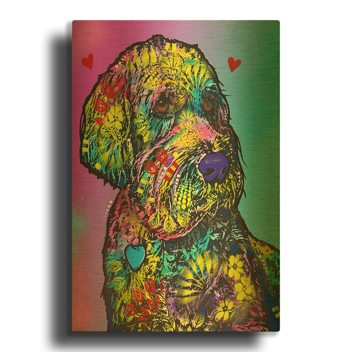 'Dapper' By Dean Russo Gold Metal Wall Art