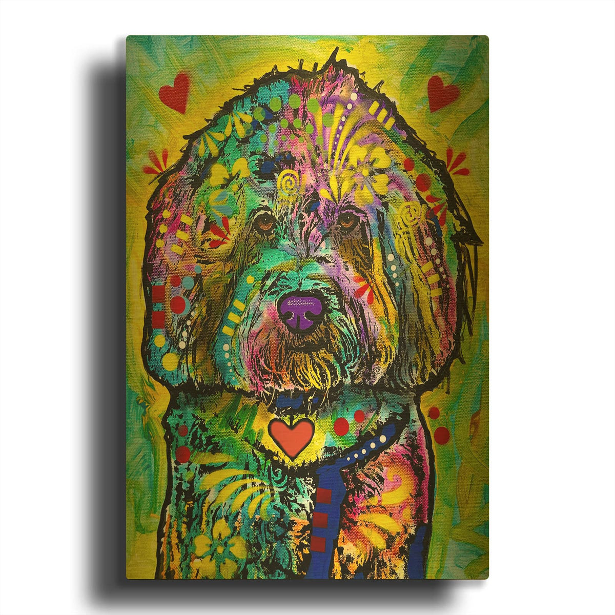 'Seriously' By Dean Russo Gold Metal Wall Art