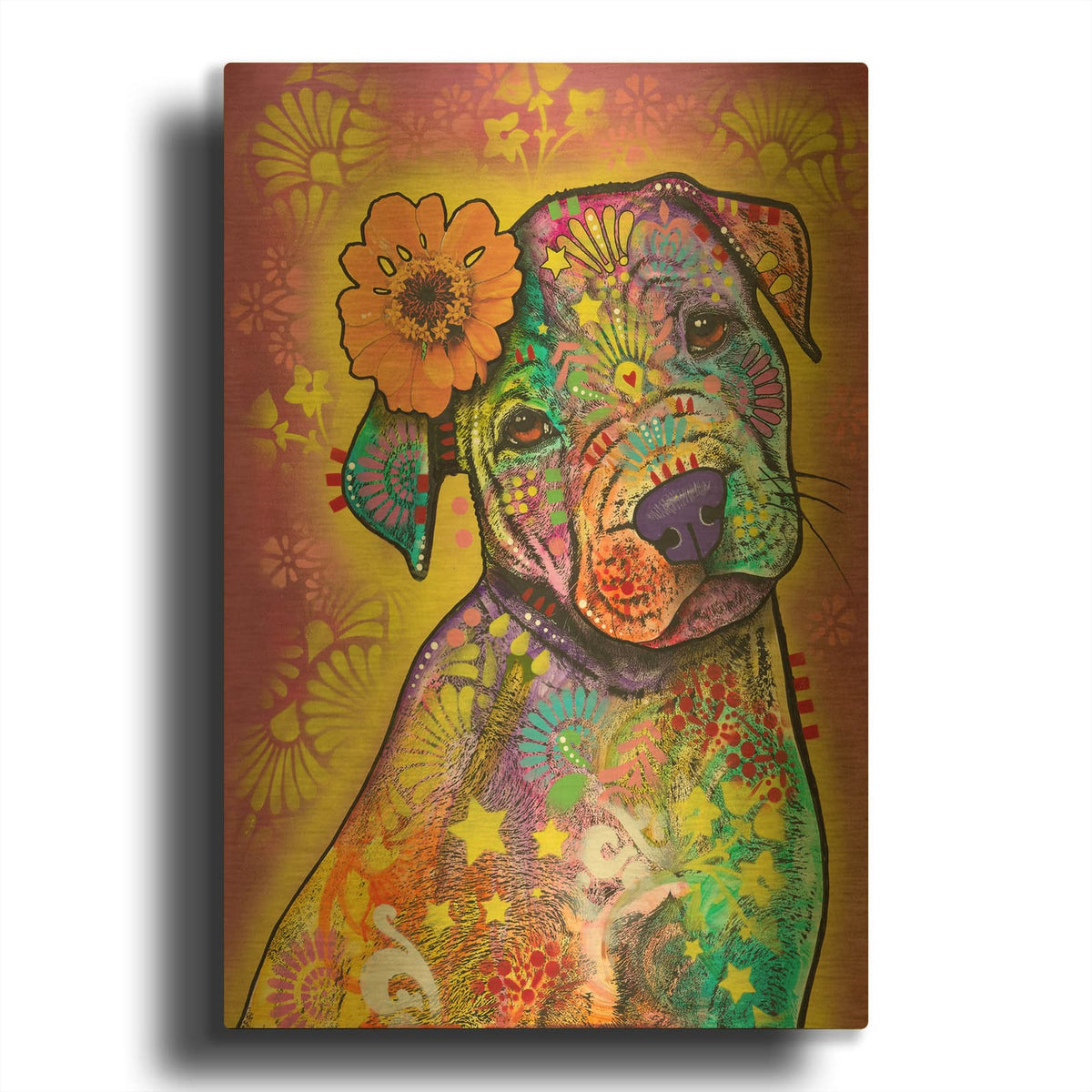 'Sweet Little One' By Dean Russo Gold Metal Wall Art
