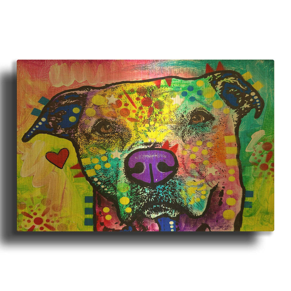 'I Will Love You Always' By Dean Russo Gold Metal Wall Art