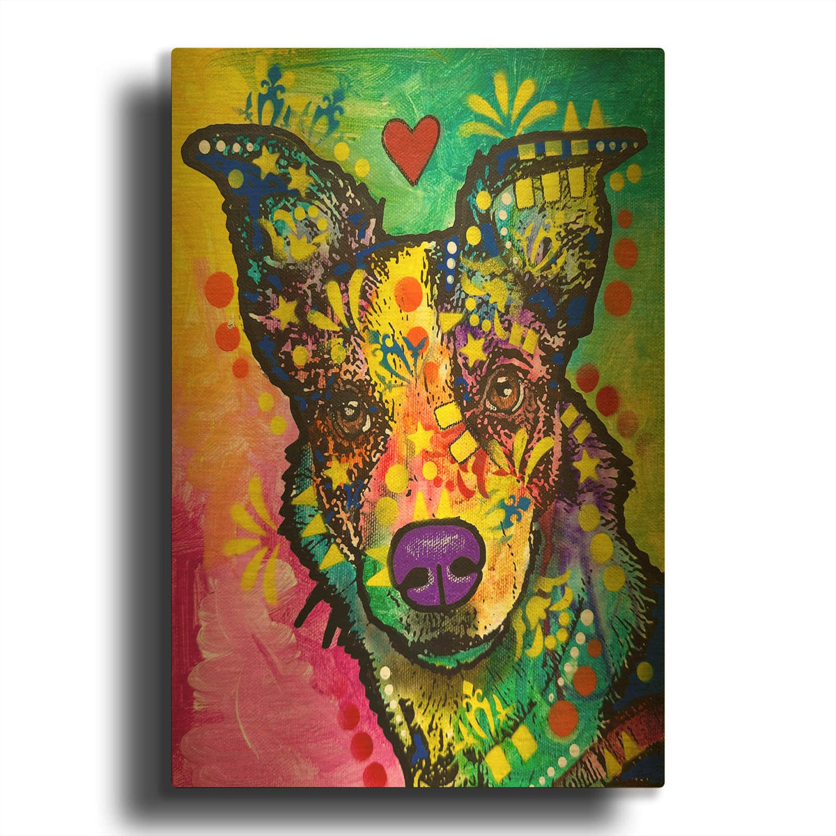 'Whats The Plan' By Dean Russo Gold Metal Wall Art