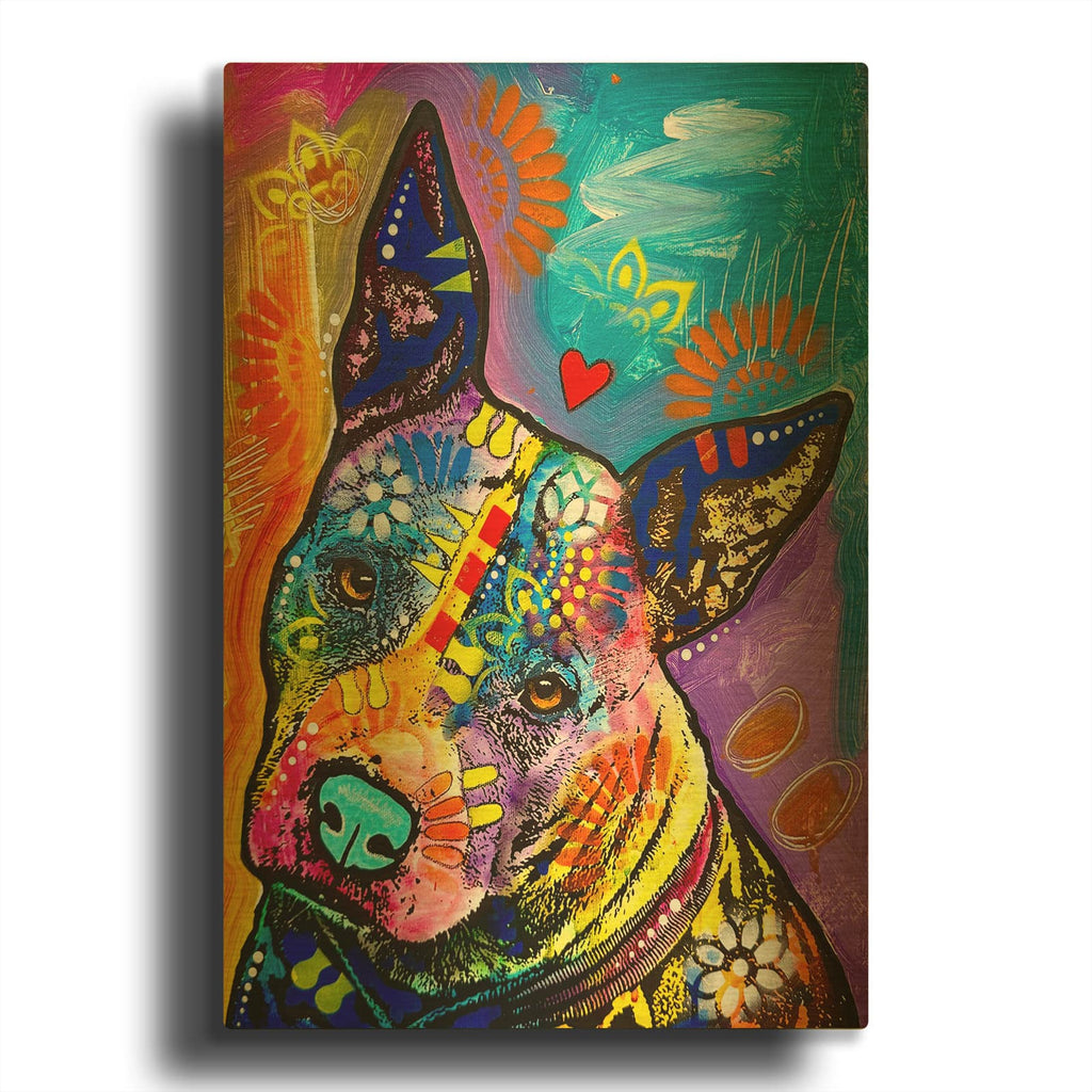 'I Heard The Good Word' By Dean Russo Gold Metal Wall Art