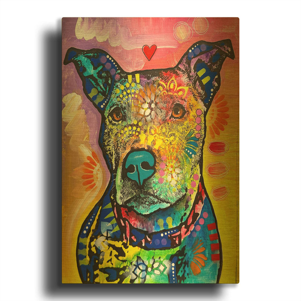 'Good Morning Lets Have A Day' By Dean Russo Gold Metal Wall Art