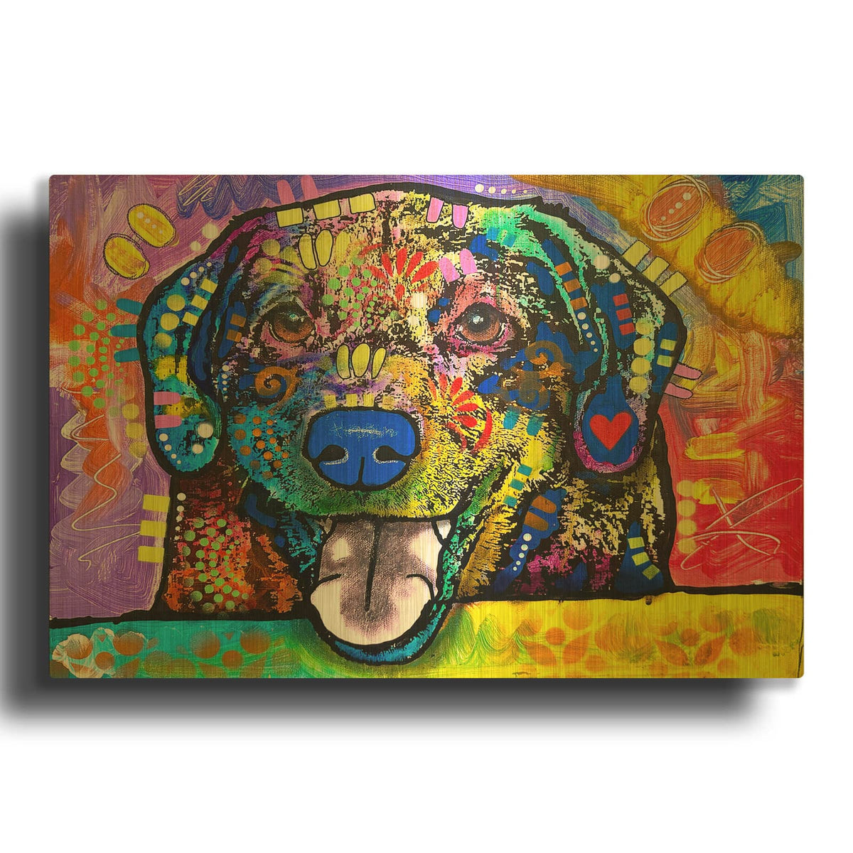 'You Are So Beautiful To Me' By Dean Russo Gold Metal Wall Art