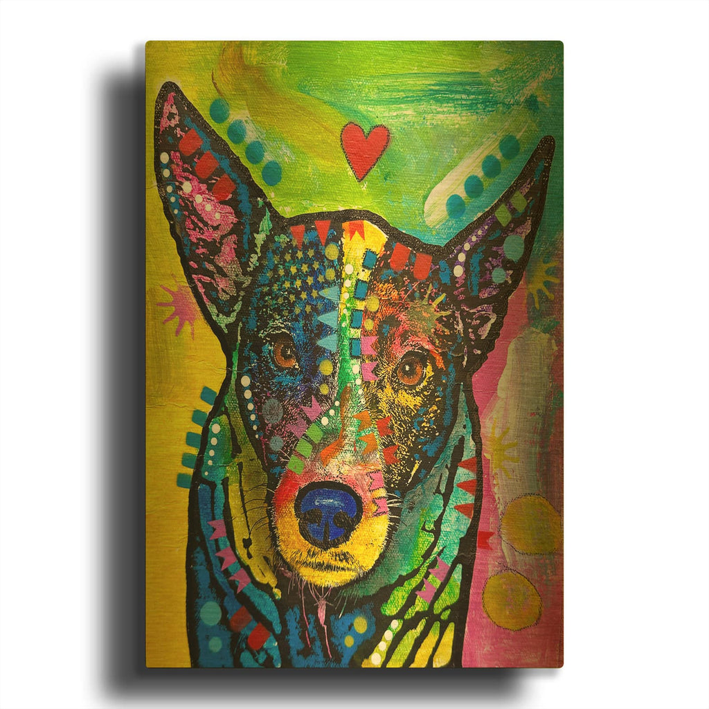 'Listening To The Sounds Of You' By Dean Russo Gold Metal Wall Art