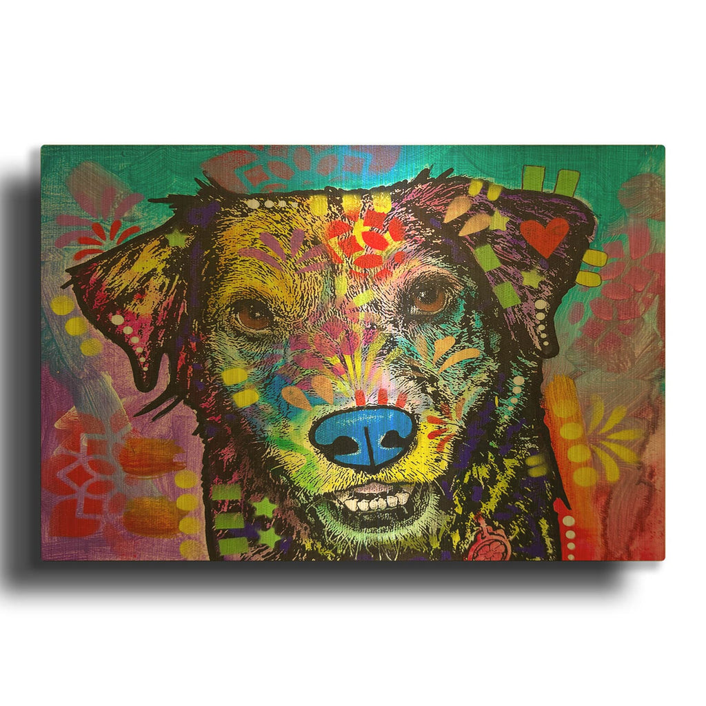 'This Is Exceptional' By Dean Russo Gold Metal Wall Art