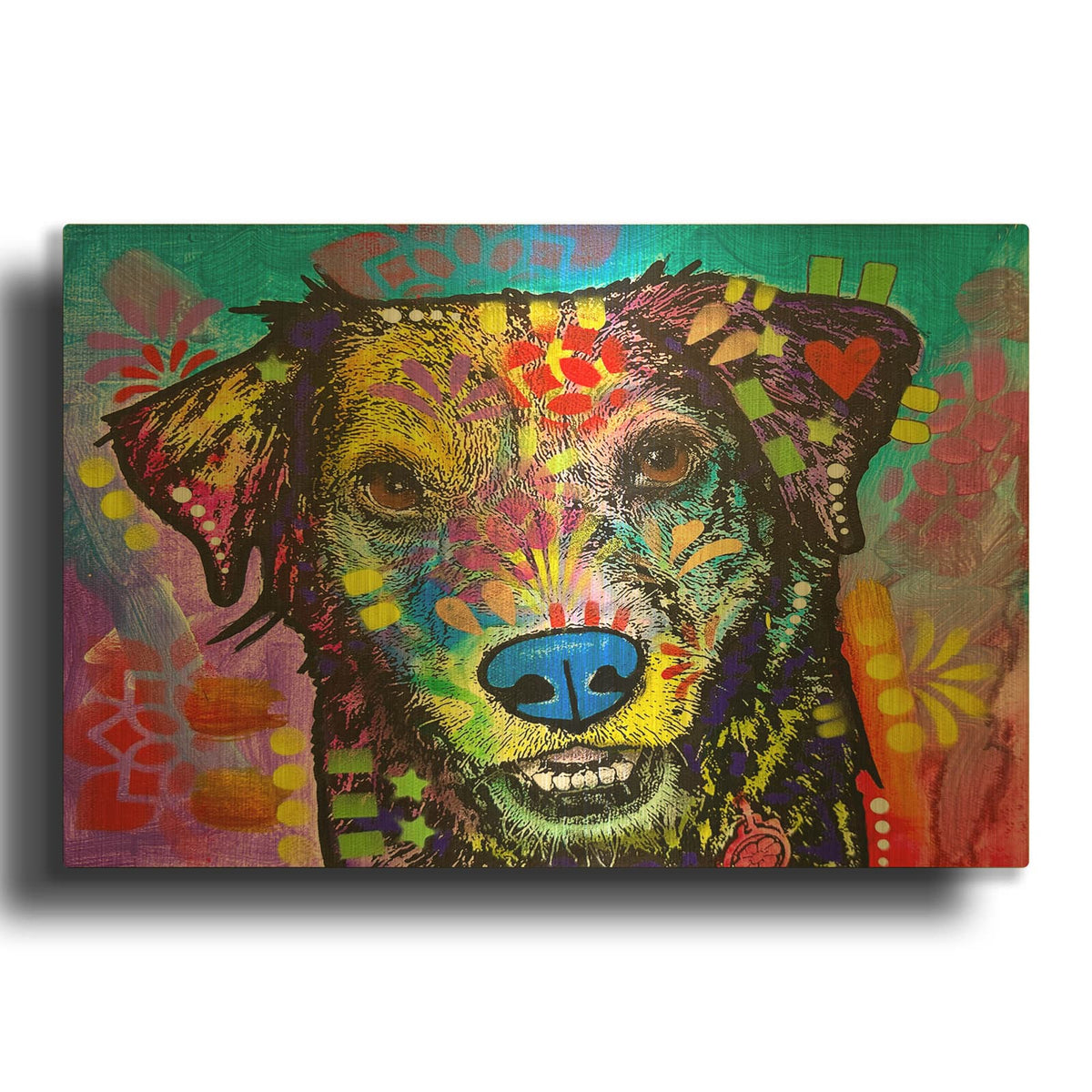 'This Is Exceptional' By Dean Russo Gold Metal Wall Art