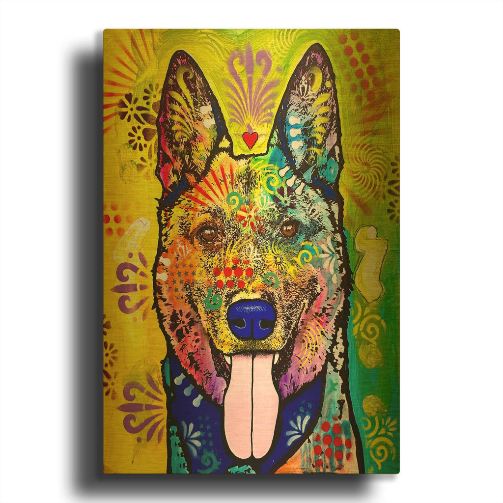 'I Was So Fast, Did You See' By Dean Russo Gold Metal Wall Art