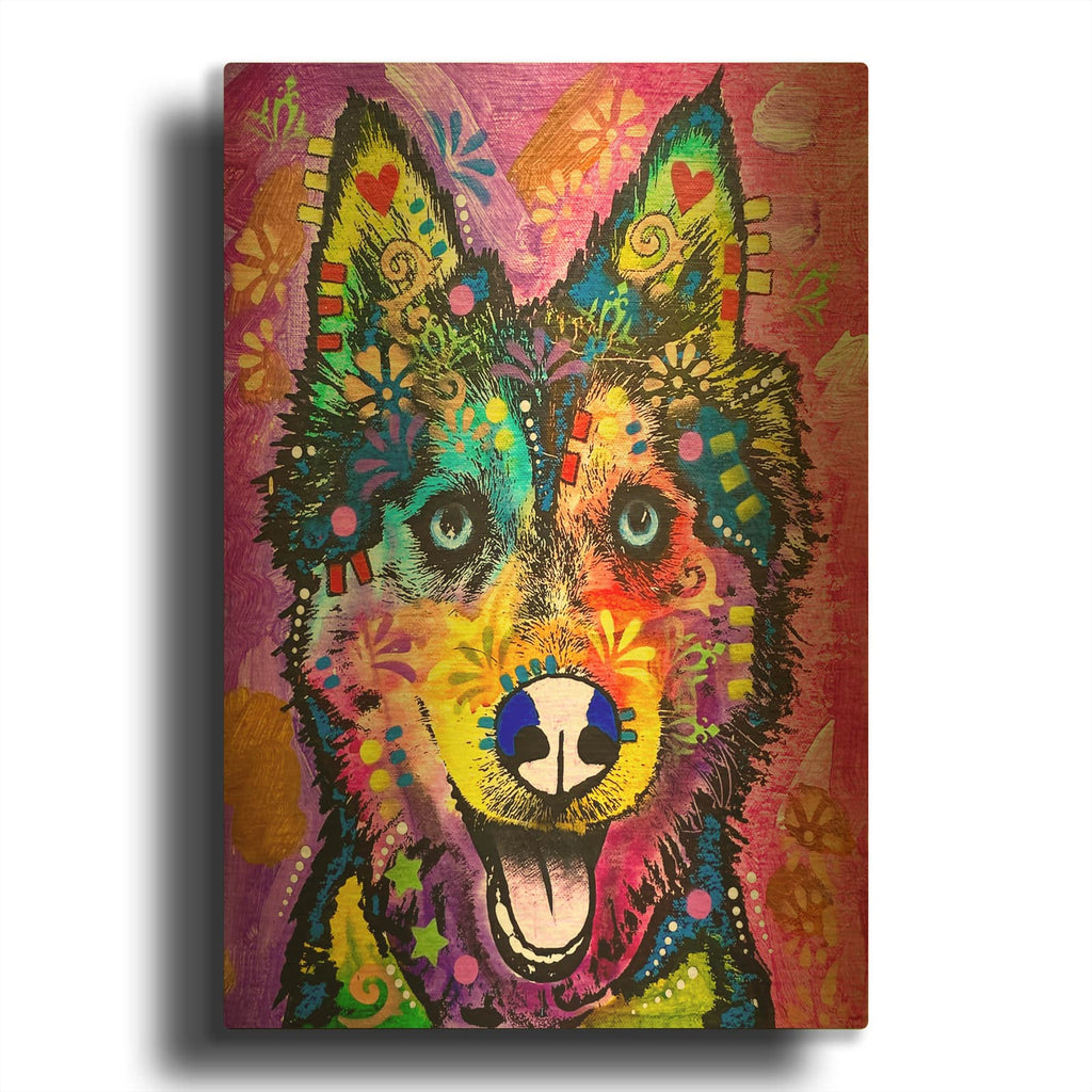 'Duotone Snout' By Dean Russo Gold Metal Wall Art