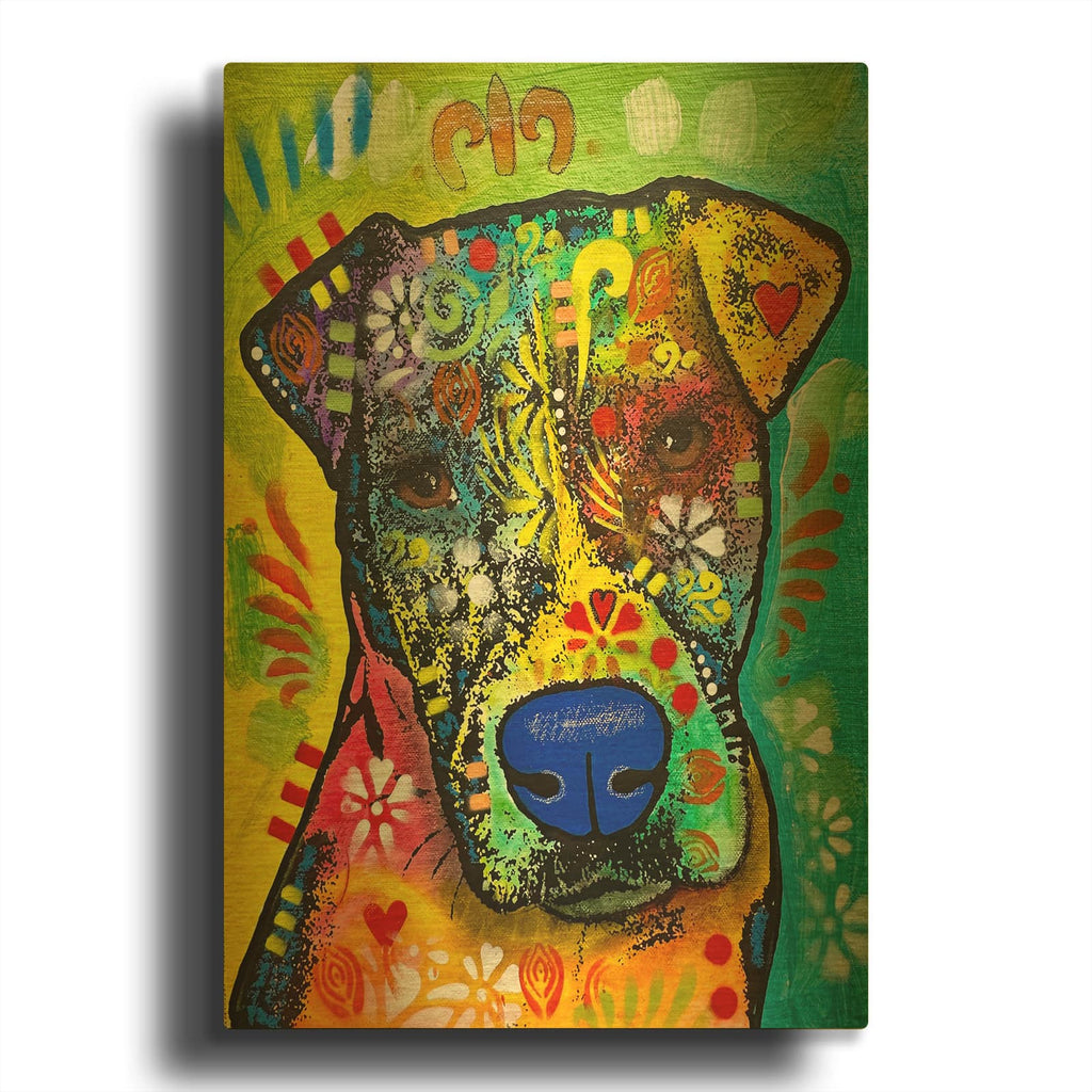 'Your Dinner Smells Like I Should Have A Taste' By Dean Russo Gold Metal Wall Art