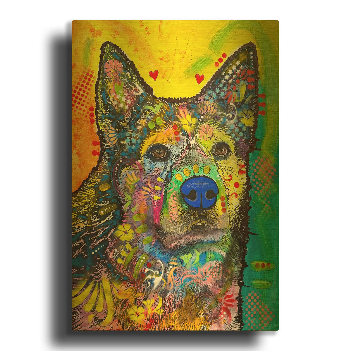 'Quiet Grace' By Dean Russo Gold Metal Wall Art