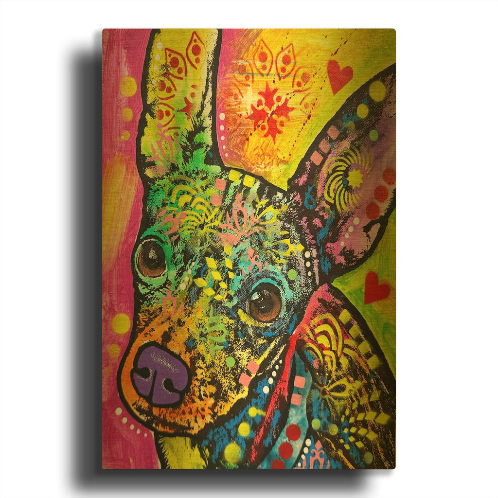 'Im All Ears' By Dean Russo Gold Metal Wall Art