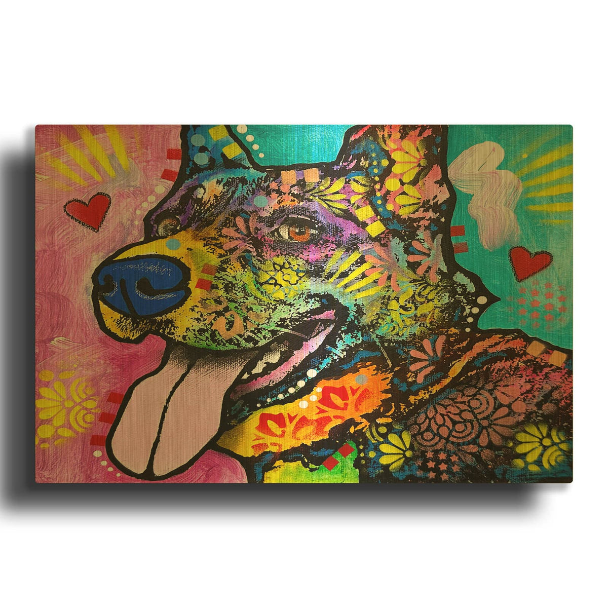 'Youre My Best Friend' By Dean Russo Gold Metal Wall Art