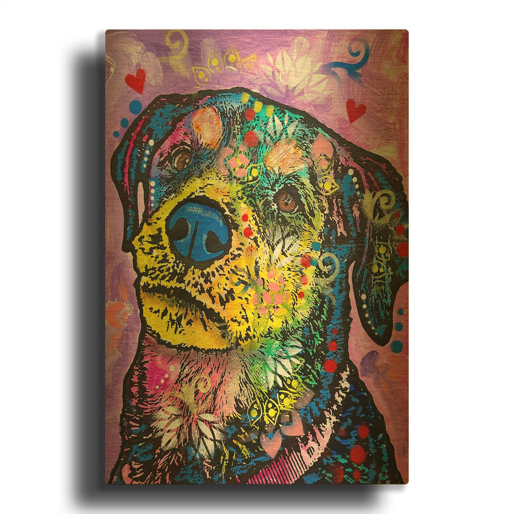 'Sitting On High' By Dean Russo Gold Metal Wall Art