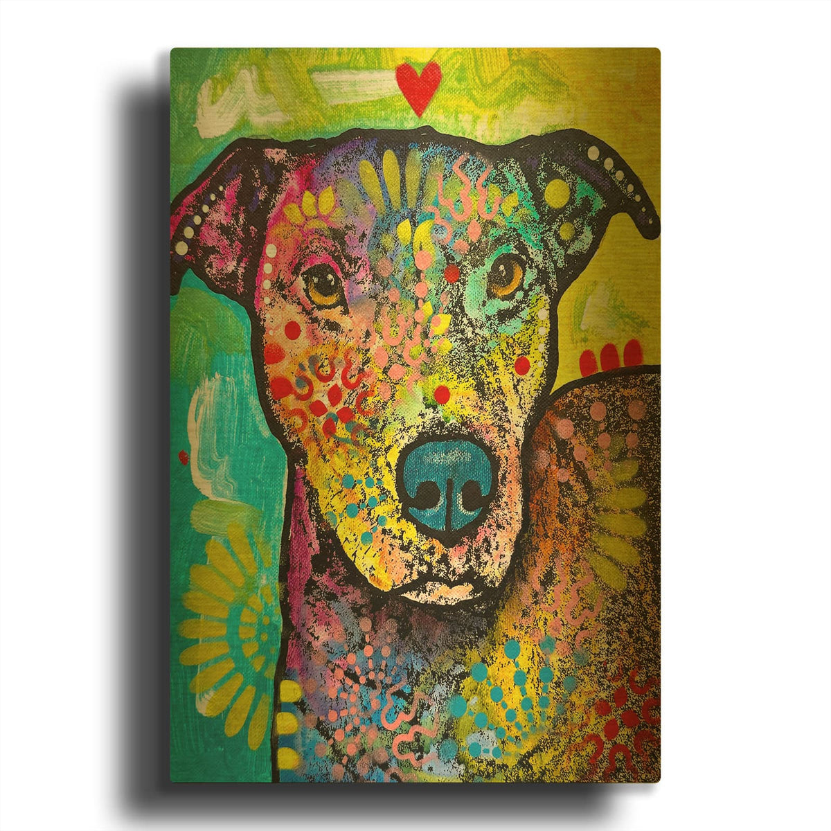 'Why Yes I Am The Good One' By Dean Russo Gold Metal Wall Art